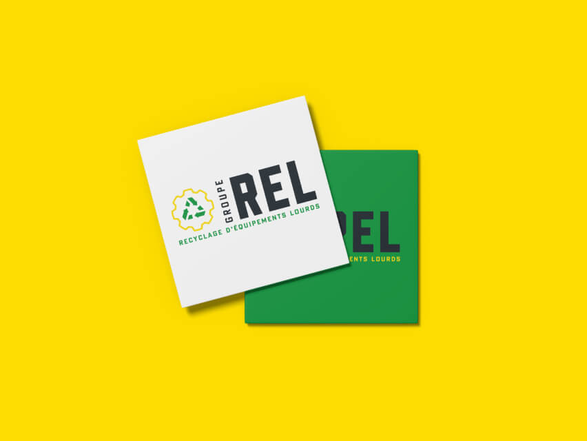Conception de logo Groupe REL